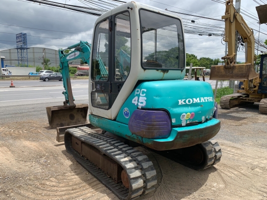 ขายรถแม็คโคร KOMATSU PC45-1 พร้อมใช้งาน นำเข้าเองจากประเทศญี่ปุ่น ติดต่อ 063-9316985 ID LINE : 0639316985 ครับ