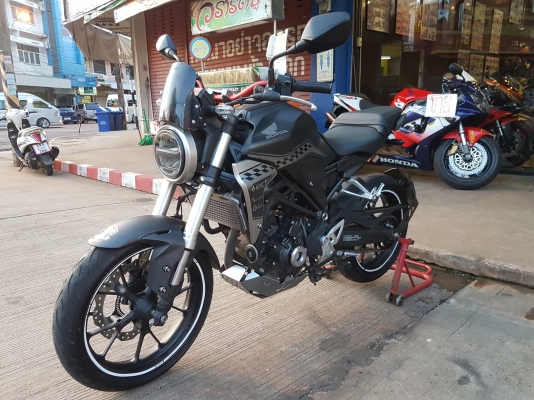ขาย HONDA CB300F ปี2018 ชุดแต่งH2C ทั้งคันจากโรงงาน วิ่งน้อยไมล์4xxx ทะเบียนพร้อมโอน ราคา 89500 บาท ขาย HONDA CB300F ปี2018 ชุดแต่งH2C ทั้งคันจากโรงงาน วิ่งน้อยไมล์4xxx ทะเบียนพร้อมโอน ราคา 89500 บาท