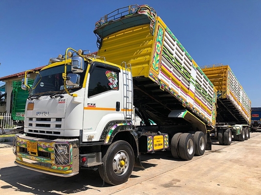 ISUZU DECA FXZ 360 ปี 56 แม่ลูกดัมพ์เหล็กเกษตร อู่ SKT พิษณุโลก #ใส่ของได้30ตัน สภาพรถเดิมๆ ไม่เคยเก ISUZU DECA FXZ 360 ปี 56 แม่ลูกดัมพ์เหล็กเกษตร อู่ SKT พิษณุโลก #ใส่ของได้30ตัน สภาพรถเดิมๆ ไม่เคยเก