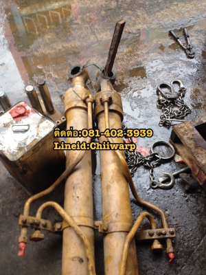 กระบอกยกเก่านอกสวยๆ komatsu pc120-3 ขายอะไหล่แบคโฮ