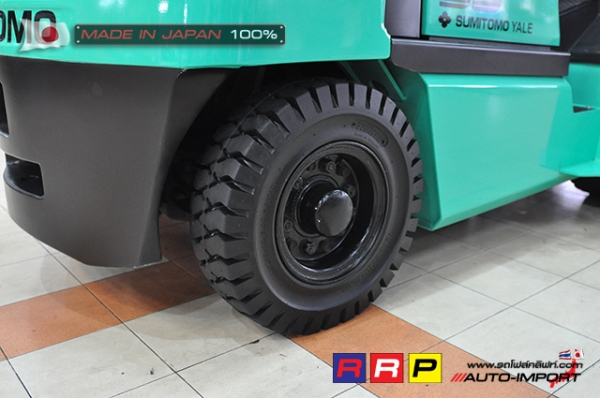 ขายรถโฟล์คลิฟท์มือสอง SUMITOMO รุ่น FD35PVIIIS6S-D4G-10208 นำเข้าจากประเทศญี่ปุ่น 100\% ไม่เคยใช้งานในไทย