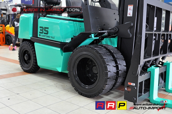 ขายรถโฟล์คลิฟท์มือสอง SUMITOMO รุ่น FD35PVIIIS6S-D4G-10208 นำเข้าจากประเทศญี่ปุ่น 100\% ไม่เคยใช้งานในไทย