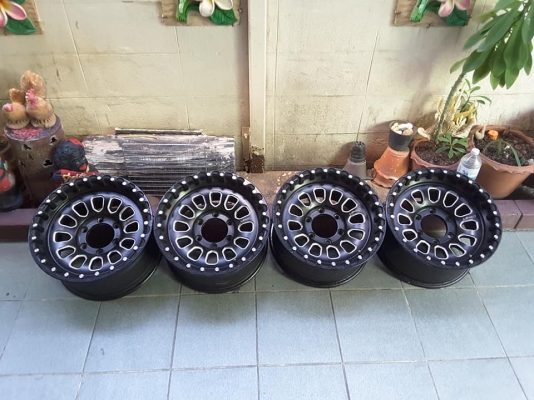 Lenso Monster ขอบ 16*8.5 et0 สวยๆ 1ชุด