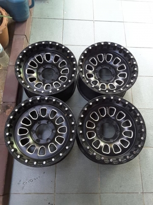 Lenso Monster ขอบ 16*8.5 et0 สวยๆ 1ชุด