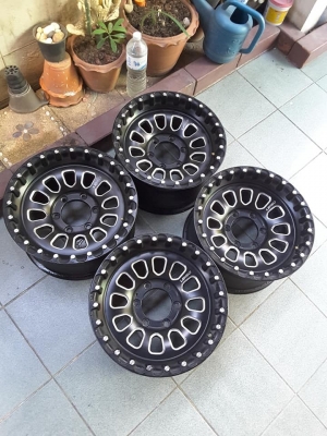 Lenso Monster ขอบ 16*8.5 et0 สวยๆ 1ชุด