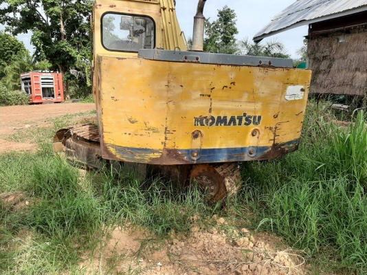 ขาย แบคโฮ KOMATSU PC100-2 เครื่องดี ปั้มแรง ช่วงล่างเต็ม เอวแน่น เอกสารใบซื้อขาย
