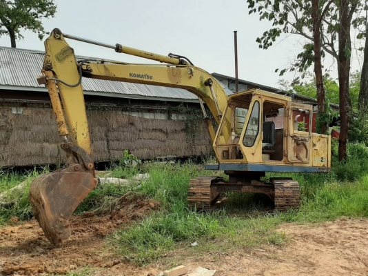 ขาย แบคโฮ KOMATSU PC100-2 เครื่องดี ปั้มแรง ช่วงล่างเต็ม เอวแน่น เอกสารใบซื้อขาย