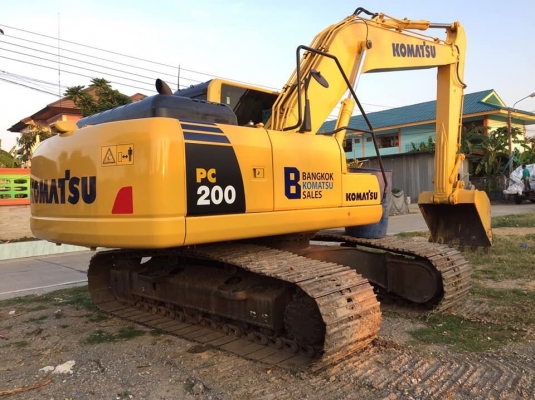 ขายด่วน!! Komatsu PC200-8MO ไมล์ ชม.4300 สภาพสวยค่ะ