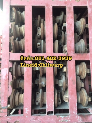 ลอนเลอร์เก่านอกสวยๆ komatsu pc75 ขายอะไหล่แบคโฮ