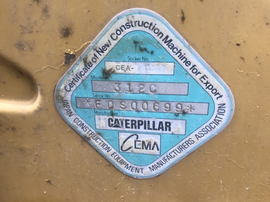 ขาย 900,000 CAT 312C เครื่องดี ปั๊มแรง เอวแน่น ช่วงล่างสวย เอกสารเล่มทะเบียน รถสวยพร้อมใช้งาน รถอยู่ ประจวบคีรีขันธ์ 092-595-6777 061-446-2662 ญิ๋งยุ