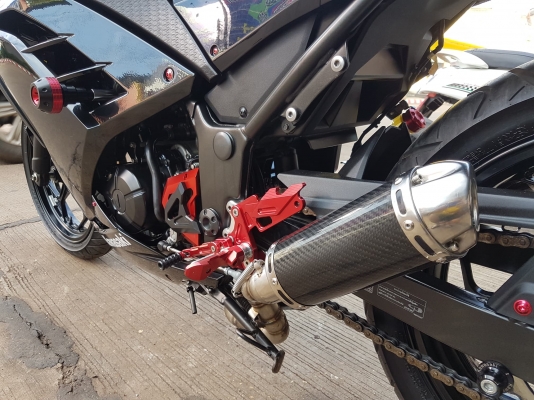 ขาย KAWASAKI NINJA250 ปี2013 โฉม300 ของแต่งล้นๆ หลายรายการ ทะเบียนพร้อมโอน ราคา 73500 บาท ส่งได้ทั่ว