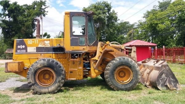 ขาย 535,000 KOMATSU wa 300-1 เครื่องดี เกียร์แรง เอวแน่น ยางดี รถพร้อมใช้งาน เอกสารแจ้งจำหน่าย รถอยู่ นครราชสีมา 092-595-6777 061-446-2662 ญิ๋งยุ