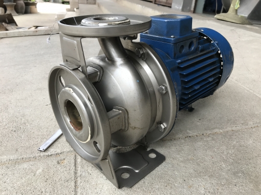 ขายปั้มน้ำหัวสแตนเลส Ebara 2HP. 380V made in Italy สภาพสวยเดิมๆ หมุนนิ่ม พร้อมใช้งาน
