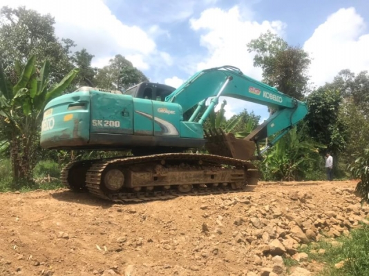 ขาย 1,290,000 KOBELCO sk 200-8 YN12 เครื่องดี ปั๊มแรง เอวแน่น ช่วงล่างเต็ม รถพร้อมใช้งาน เอกสารแจ้งจ