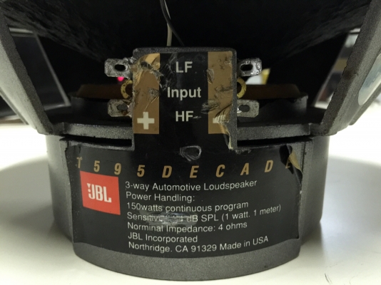 ขายลำโพง JBL 6x9 T595 รุ่น DECADE รองตัว TOP สุด