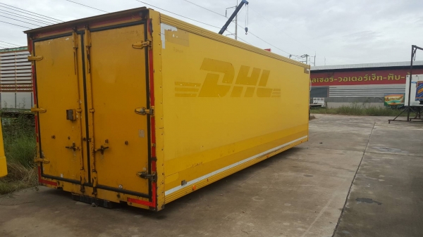 ขายด่วน ตู้เปล่ายาว 7เมตร50 ภายในสวยกรุกันความร้อนอย่างดี สนิมไม่กิน เป็นตู้มาจากญี่ปุ่น เพียงราคา 70000 บาท