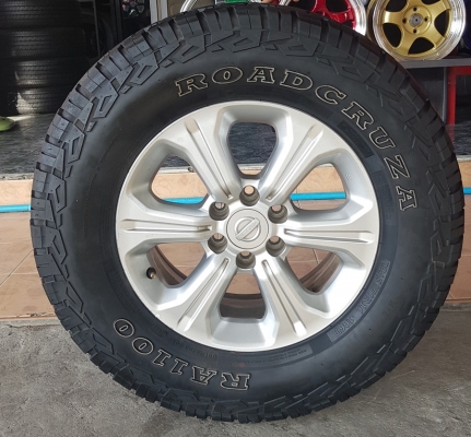 ล้อNISSAN NAVARA ขอบ16 ยาง245/70/16  4 ล้อ