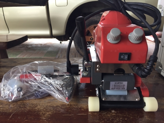 ขายเครื่องเชื่อมแผ่น hdpe PVC ความหนาถึง 1.5 มม