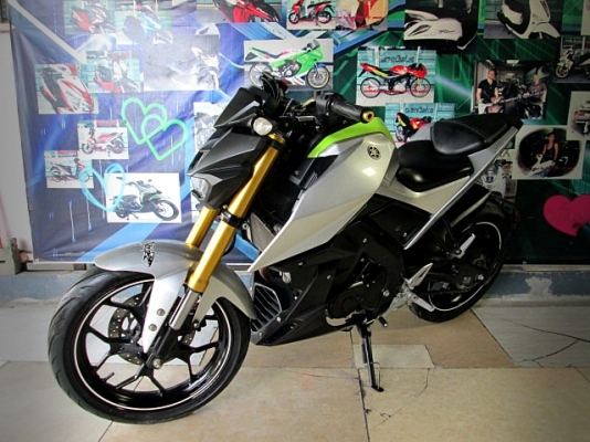 M slaz สีเทาเขียว สีเปิดตัวโฆษณา รุ่นใหม่ขับขี่มันส์คล่องตัว 40900 M slaz สีเทาเขียว สีเปิดตัวโฆษณา รุ่นใหม่ขับขี่มันส์คล่องตัว 40900