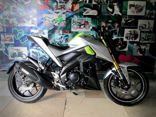M slaz สีเทาเขียว สีเปิดตัวโฆษณา รุ่นใหม่ขับขี่มันส์คล่องตัว 40900