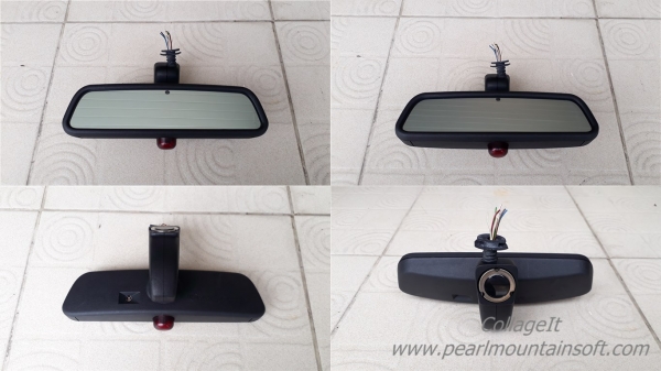 กระจกมองหลัง แบบตัดแสง BMW E46 แท้