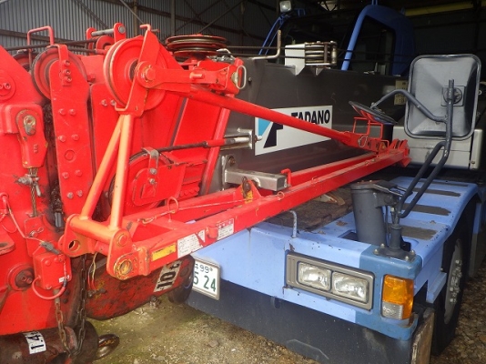 TADANO TR100M-1 ปี1998 : รถเครน 10 tons Power JIB  นำเข้าจากญี่ปุ่น โทร. 080-6565422 (หนิง)