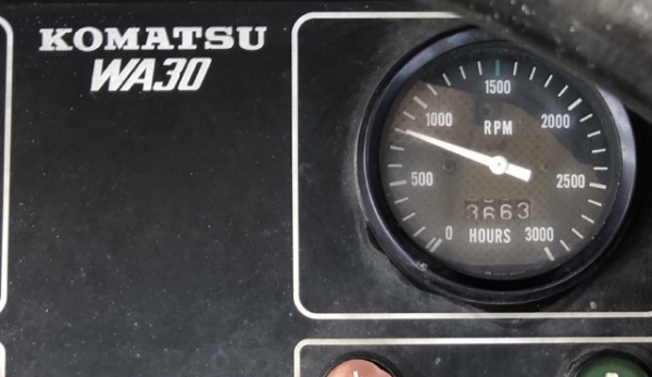 ขายรถตักล้อยาง KOMATSU WA30-2 (3,XXX ชั่วโมง) นำเข้าเองจากญี่ปุ่น สภาพสวยพร้อมใช้