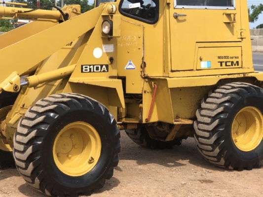 ขายรถตักล้อยาง TCM 810A-2 (เทียบเท่า WA30) (1,XXX ชั่วโมง) นำเข้าเองจากญี่ปุ่น สภาพสวยพร้อมใช้  มีVDOครับ