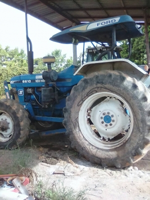 ขายรถไถ FORD 2 เพลา รุ่น 7610 รถพร้อมใช้ เอกสารเล่มทะเบียน