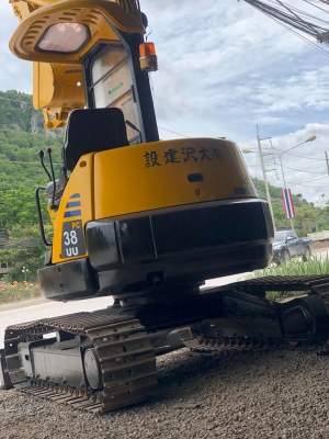 รถขุด KOMATSU PC38uu-2  รถเก่านอกสภาพสวย เครื่องปั้มดีเยี่ยม เอวแน่น ช่วงล่างเต็ม แทรกเหล็กใหม่ บุ้งกี๋ใหม่ พร้อมเช็คระบบ ทำสี  เก็บงานรั่วซึ่ม พร้อมใช้งาน เอกสารอินวอยครบ  (คอลโทนน้ำมัน)  ราคา330,000บาท  รถขุดดีมีคุณภาพต้อง #ร้านแสนเจริญแทรกเตอร์  สนใจติ