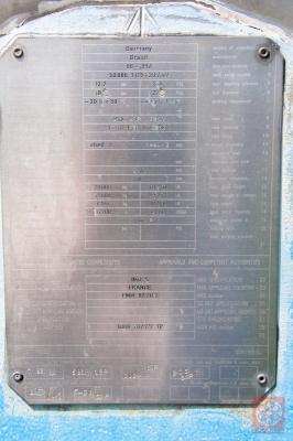 ขายถัง ISO Tank ขนาด 16,000 ลิตร