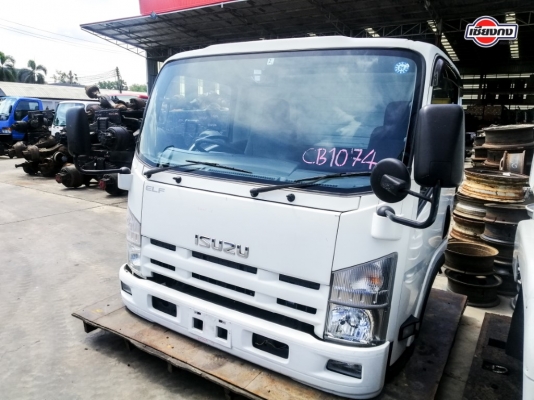 หัวเก๋ง  ISUZU NPR โรโบคอป 150 สีขาวสดใส