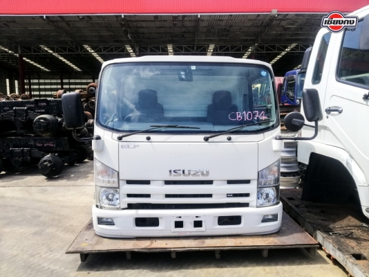 หัวเก๋ง  ISUZU NPR โรโบคอป 150 สีขาวสดใส