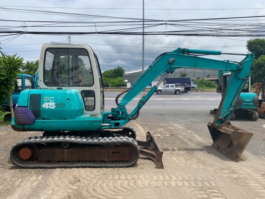 ขายรถแม็คโคร KOMATSU PC45-1 พร้อมใช้งาน นำเข้าเองจากประเทศญี่ปุ่น ติดต่อ 063-9316985 ID LINE : 0639316985 ครับ