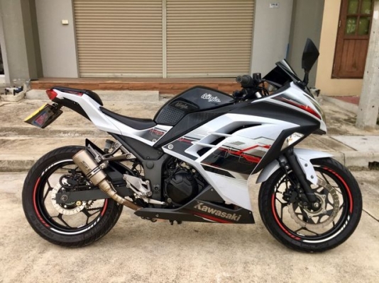 ขาย Ninja 300 abs ปี14 ราคา ถูก 67,000 บาท ราคานี้อย่าคิดนาน สภาพพอสวย แต่เครื่องดี ไมล์ 22xxx ของแต