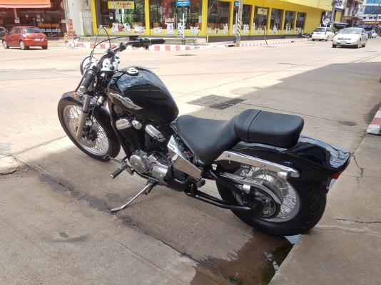 ขาย HONDA STEED400 ท้ายเป็ด เดิมๆ มีท่อแต่ง แฮนด์เดฟ สายถัก อินวอยส์ สรรพสามิตร ราคา 52500 บาท ส่งได