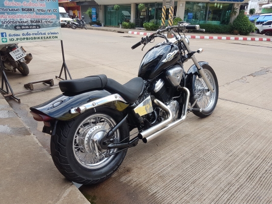 ขาย HONDA STEED400 ท้ายเป็ด เดิมๆ มีท่อแต่ง แฮนด์เดฟ สายถัก อินวอยส์ สรรพสามิตร ราคา 52500 บาท ส่งได