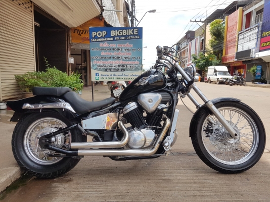 ขาย HONDA STEED400 ท้ายเป็ด เดิมๆ มีท่อแต่ง แฮนด์เดฟ สายถัก อินวอยส์ สรรพสามิตร ราคา 52500 บาท ส่งได
