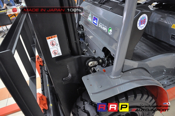 ขายรถโฟล์คลิฟท์มือสอง TOYOTA รุ่น 8FG30-30115 นำเข้าจากประเทศญี่ปุ่น 100\% ไม่เคยใช้งานในไทย