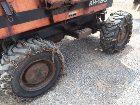 ขายรถขุดล้อยาง KUBOTA KH-12FD (ขนาด 3 ตัน) นำเข้าเองจากญี่ปุ่น สภาพสวยพร้อมใช้ มีVDOการทำงานครับ