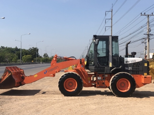 ขายรถตักล้อยาง HITACHI ZW100 ปี 2012 แขนยาวพิเศษ นำเข้าเองจากญี่ปุ่น สภาพสวยพร้อมใช้ มีVDOการทำงานครับ