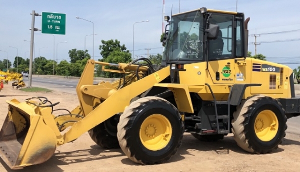 ขายรถตักล้อยาง KOMATSU WA100-5 แขนยาวพิเศษ นำเข้าเองจากญี่ปุ่น สภาพสวยพร้อมใช้ มีVDOการทำงานครับ