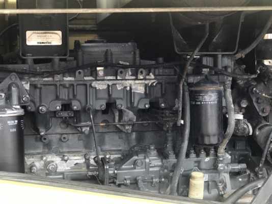 ขายรถตักล้อยาง KOMATSU WA350-3E รถนอกนำเข้าจากญี่ปุ่น สภาพสวยพร้อมใช้ มีVDOการทำงานครับ