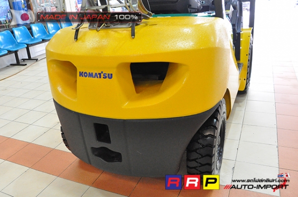ขายรถโฟล์คลิฟท์มือสอง KOMATSU รุ่น FG30C-16-729204 นำเข้าจากประเทศญี่ปุ่น 100\% ไม่เคยใช้งานในไทย
