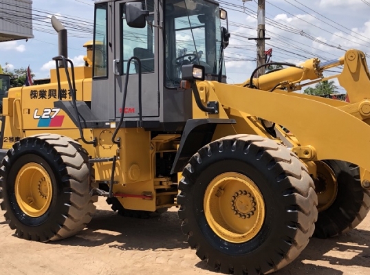 ขายรถตักล้อยาง TCM L27 (เทียบเท่า WA300) นำเข้าเองจากญี่ปุ่น สภาพสวยพร้อมใช้ มีVDOการทำงานครับ