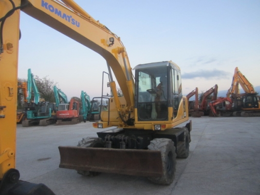 ขายรถขุดล้อยาง PW130ES-7K ปี 2008 สนใจสอบถาม 092-929-9942 ธีรเทพ (แบงค์)