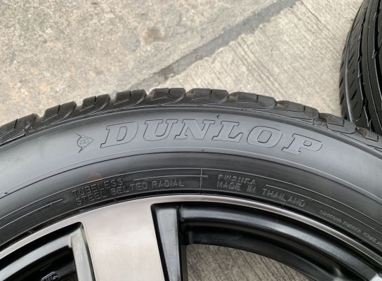 ล้อแม็ก Toyota Fortuner TRD ขอบ 20 พร้อมยาง 265-50-20 Dunlop ปี 18 แม็กสวย ดอกยางเต็มๆ