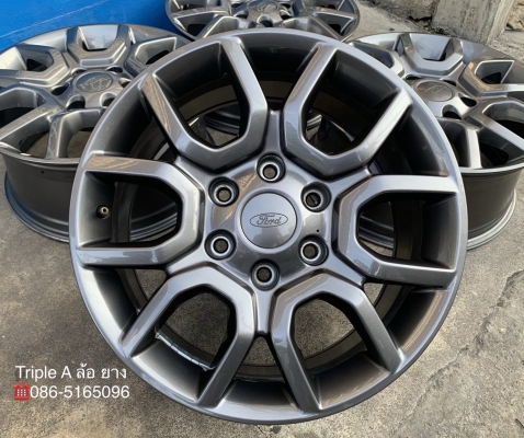 ล้อแม็ก Ford Ranger FX4 ขอบ 18 สภาพดี สีแท้