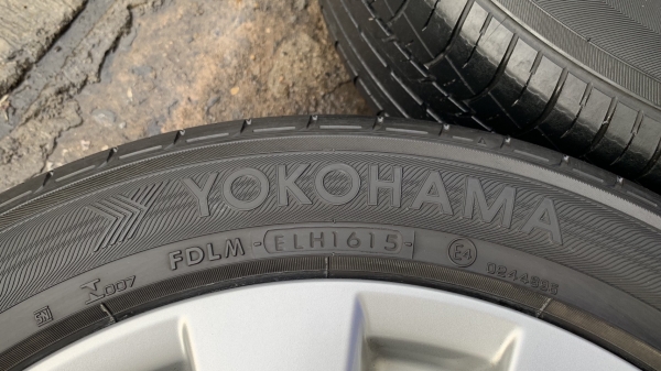 ล้อแม็ก Honda Accord G9 ขอบ 17 พร้อมยาง 215-55-17 Yokohama ปี 15 แม็กสวย ดอกหนาปึก
