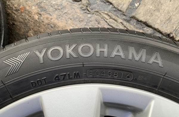 ล้อแม็ก Honda Accord G9 ขอบ 17 พร้อมยาง 215-55-17 Yokohama ปี 15 แม็กสวย ดอกหนาปึก